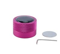 Orivin Porta Tiza De Billar Redondo, Práctico Accesorio De Billar, Mini Estuche Magnético Para Puntas De Tiza, Caja Redonda Para Billar (rosa)