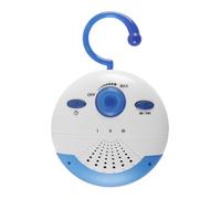 Orivin Radio de Ducha Impermeable, miniradio FM portátil con Altavoz y Antena Integrados, batería de Larga duración para baño, Cocina y Exteriores.