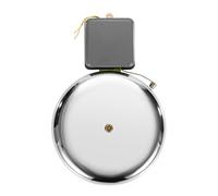 Orivin Timbre escolar eléctrico antichispas de acero inoxidable, 150 mm de alcance externo, 220 V CA