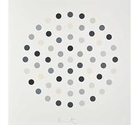 Orjdjz Wxkbl Coloridos puntos de Damien Hirst póster Pop abstracto de pared Imagen de Damien Hirst Estética Pintura estética para decoración de paredes 50x50cmx1 sin marco