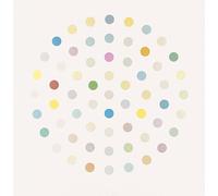 Orjdjz Wxkbl Coloridos puntos de Damien Hirst póster Pop abstracto de pared Imagen de Damien Hirst Estética Pintura estética para decoración de paredes 50x50cmx1 sin marco