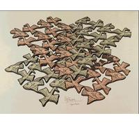 Orjdjz Wxkbl M.C. Escher《Twon Intersecting Planes》Póster Pintura de lienzo de moda Arte mural pop de M.C. Escher Grabados para la decoración de salón 40x60cm Sin marco
