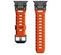 ORKDFJ Correa de goma para Apple Watch Band S10 46mm S10 42mm Ultra 49mm 45mm 44mm correas de reloj correa de goma impermeable(E,49mm)