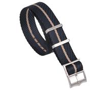 ORKDFJ Para Tudor Biwan Little Red Flower Watch Strap NATO Nylon Correa Jacquard Trenzada Correa 20mm 22mm, 22mm, Agate