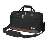 ORKELS Funda para controlador de DJ compatible con Pioneer DDJ FLX4/DJ 400/DDJ REV1, funda de transporte para controlador de DJ con correa de hombro ajustable, bolsa de controlador de DJ para laptop,