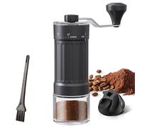 OrkeyDolk® Molino de café manual externo y ajustable, con molino cónico de cerámica de alta precisión y diseño moderno, ajuste de 40 niveles, adecuado para Aeropress, Pour Over y cafeteras Moka.