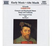 Orlando Gibbons Consort and Keyboard Music (CD) Album (Importación USA)