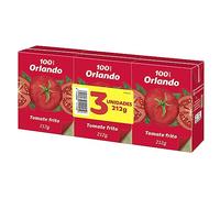 ORLANDO Tomate Frito Clásico Brik de 3 x 212g sin gluten