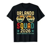 Orlando Vacation Squad 2026 Florida Family Trip Matching Camiseta