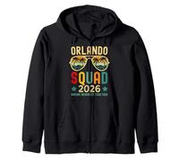 Orlando Vacation Squad 2026 Florida Family Trip Matching Sudadera con Capucha