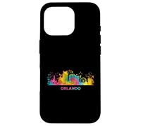 Orlandoan Horizonte Colorido Paisaje Urbano Orlando Carcasa para iPhone 16 Pro