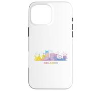 Orlandoan Horizonte Colorido Paisaje Urbano Orlando Carcasa para iPhone 16 Pro MAX