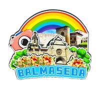 Orlaybar Balmaseda Vizcaya España Imán decorativo 3D para nevera, ciudad, viajes, recuerdo, turista, hecho a mano, para decoración del hogar, 3573