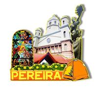 Orlaybar Pereira Colombia - Imán decorativo 3D para nevera, ciudad, viajes, regalos turísticos, hecho a mano, para nevera, decoración del hogar, 1049