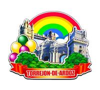 Orlaybar Torrejon de Ardoz Comunidad de Madrid España Imán decorativo 3D para nevera, ciudad, viajes, recuerdo, regalos turísticos, artesanía, artesanía, decoración del hogar, 4102