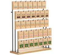 ORLESS Expositor de joyas para vendedores, soporte de exhibición de aretes para vender, soporte de exhibición de collares para vender, organizador de tarjetas de aretes para pulseras, anillos, torres