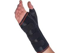 ORLIMAN MUÑEQUERA SEMIRRÍGIDA CON FÉRULA PALMAR-PULGAR MANO IZQUIERDA I81 (TALLA 3: 18-20 cm)