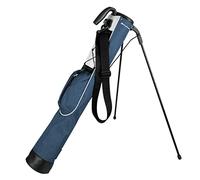 Orlimar Pitch 'n Putt - Bolsa Ligera de Transporte para Palos de Golf para Hombres y Mujeres, poliacero a Cuadros, Color Azul