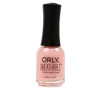ORLY Breathable Kiss Me I 'M KIND 11 ml - Cuidado y esmalte de uñas en uno, 100% vegano, 13-free, halal, transpirable y fortalecedor con aceite de argán, vitamina B5 & C, sin necesidad de base/top