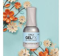 ORLY Gel FX Esmalte de uñas UV BELL BOTTOM BLUES 18 ml - Azul con brillo, altamente pigmentado, acabado cremoso, UV/LED, brillo intenso, duradero, profesional, libre de HEMA & TPO