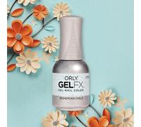 ORLY Gel FX - Esmalte de uñas UV BOHEMIAN CHILD 18 ml - Blanco Sheer con purpurina, altamente pigmentado, acabado cremoso, UV/LED, brillo intenso, duradero, profesional, libre de HEMA & TPO