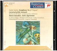 Philadelphia Orchestra – Symphony N 3; Carnival Of The Animals; Danse Macabre – CD – Importación USA
