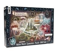 Orméa - El Rompecabezas Oficial del Mundo Zamonia de Walter Moers, 1000 Piezas, Incluye póster para Todos los Fans de la Novela Qwert.