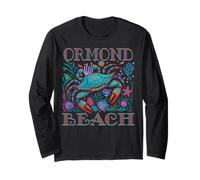 ORMOND BEACH FLORIDA BLUE CRAB VERANO BEACH VACACIONES REGALOS Manga Larga