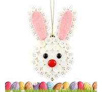 Ornament Bastelsets,Osterdeko Bunny Deko für Zuhause | Handgefertigte Bastelsets für alle Alterppen,für Erwachsene Kinder Wohnzimmer Schlafzimmer Tür Wand Fenster Reise Fest Geburtstag