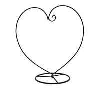 Ornament Hanger Stand, Decorative Heart Ornament Hook Stand for Displaying