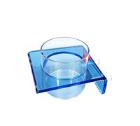Ornamental Fish Feeder, Water Station, Aquarium Tool with Stylish Look, Tank Gadget Hold, Clear Accessory with Portable Design, Feeders Accessories for Stores Shops Restaurant Travel Outdoor & Garden