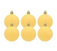 Ornamenti con palline per albero di Natale,Set di ornamenti per decorazioni per albero di Natale da 6 pezzi | Decorazioni per feste in casa ciondolo per appendere albero di, set di ornamenti