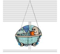 Ornamento De Fantasma Acrílico - Arte De Pared Exquisito Ghost Reading Book Ornament | Encantador Fantasmas Que Libro Panel De Acrílico Colgante Versátil Colgante para El Hogar Ideal para Hallowe