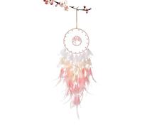Ornamento De Holotting Drive-Drive | Árboles De Vida Poniéndose Al Día En Plumas Hechas A Mano | Captura De En Árboles Life, Catring Stone Dream Catchers Hangings Decoraciones De Adornos