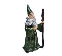 Ornamento de la Bruja Mago - Estatua del Mago, Figura de la Bruja | Ornamento de la Estatua del Mago Bruja - Estatua de la Fiesta de Halloween Decoración del Hogar Decoración de la Fiesta