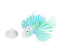 Ornamento de León Brillante Artificial, 4 Colores, Pescado de Silicona Iluminación, Materiales, Excelente Diseño del Mundo Submarino, con Luz Brillante en la Oscuridad para la Decoración del