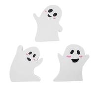 Ornamento de Mesa Décorations de dessin animé, décoration de bureau d'intérieur, atmosphère festive, accessoires de décoration de plateau mignons (White, 12x12cm)