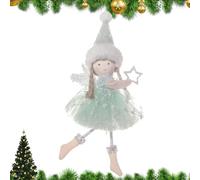 Ornamento De Muñecas Ángel - Decorativo Árbol Navidad | Angell Dol Doll Christmas Decoration Mesa para Exhibición Navideña O