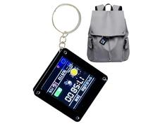 Ornamento De Pantalla De Mini Televisor Retro - Pantalla LCD Inteligente De 1.44 Pulgadas Wi-Fi, Pantalla De Tiempo Y Tiempo, Controlador ST7735S | Resolución 128 × 128, Construcción ABS, Fuente de