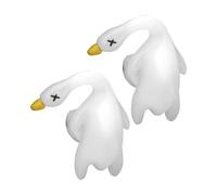 Ornamento de pato asado que cambia de color, colgante de colgantes de automóviles, decoración de pato automotriz de 1.96 pulgadas, decoración de aromaterapia automática, accesorio de tablero único, pa