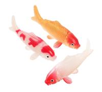 Ornamento de Peces Koi Artificiales para Pecera, Modelo Pvc Realista