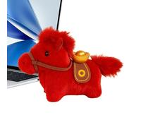 Ornamento de peluche de caballo de año nuevo - de colección para el año 2026 de peluche lleno,Figura de caballo para la decoración de tu hogar | para amante Familia Amigos Mamá y