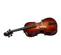 Ornamento de Violonchelo, Mini Cello Basswood Celo Adorno de Navidad con Accesorios a Juego para la Decoración