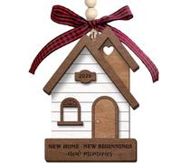 Ornamento del Nuevo hogar 2024,Regalos de inauguración del Nuevo hogar,Primera Navidad en Nuestro Nuevo hogar,Decoración del árbol de Navidad-Nuevo hogar,Ideas de Regalos de inauguración del nuev (B)