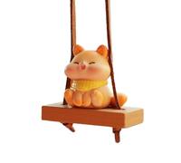 Ornamento Di Auto Animali Oscillanti - Ornamento Per Auto Swing | Specchio Retrovisore In Resina Pendente Orso Oscillante | Automobilistici, Decorazione D'interni Automatica, Arredamento Del