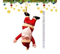 Ornamento Di Santa 3 D - Tornario per Figurine Di Natale Acrilico, Graziosa Decorazione per Le Vacanze per Lo Specchio Retrovisore Dello Zaino | Mini Charm Men Women Kids Festive Accessory Auto