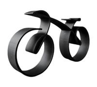 Ornamentos de decoración de bicicletas, juguete de arte pequeño, decoración del scooter acrílico | Bicicleta de arte vintage, colección de arte decorativo, accesorios de decoración de escritorio,