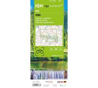 Orne AlençonArgentan: ORNE - ALENÇON - ARGENTAN - PNR DU PERCHE - PNR NORMANDIE-MAINE 1:100000: D61 (TOP 100)