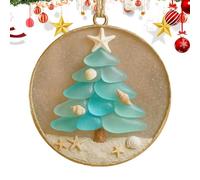 Ornement Côtier En Acrylique Transparent - Décorations De Sapin De Noël | Saison Festive Et Cadeau De Noël, Décoration Plage Thème Pour Arbre, Mur, Salon, Maison, Fête, Vacances
