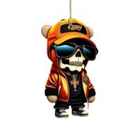 Ornements à suspendre pour miroir de Voiture, pendentifde voitureours - pendentifde rétroviseur Automobile | Porte- rme d'ours de Dessin animé pour Les Amour